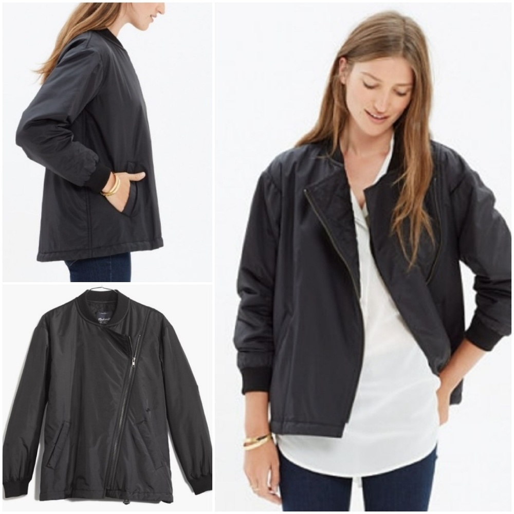 SOLD Madewell Tokyo Rider Jacket Black Small - Picture 1 of 5
